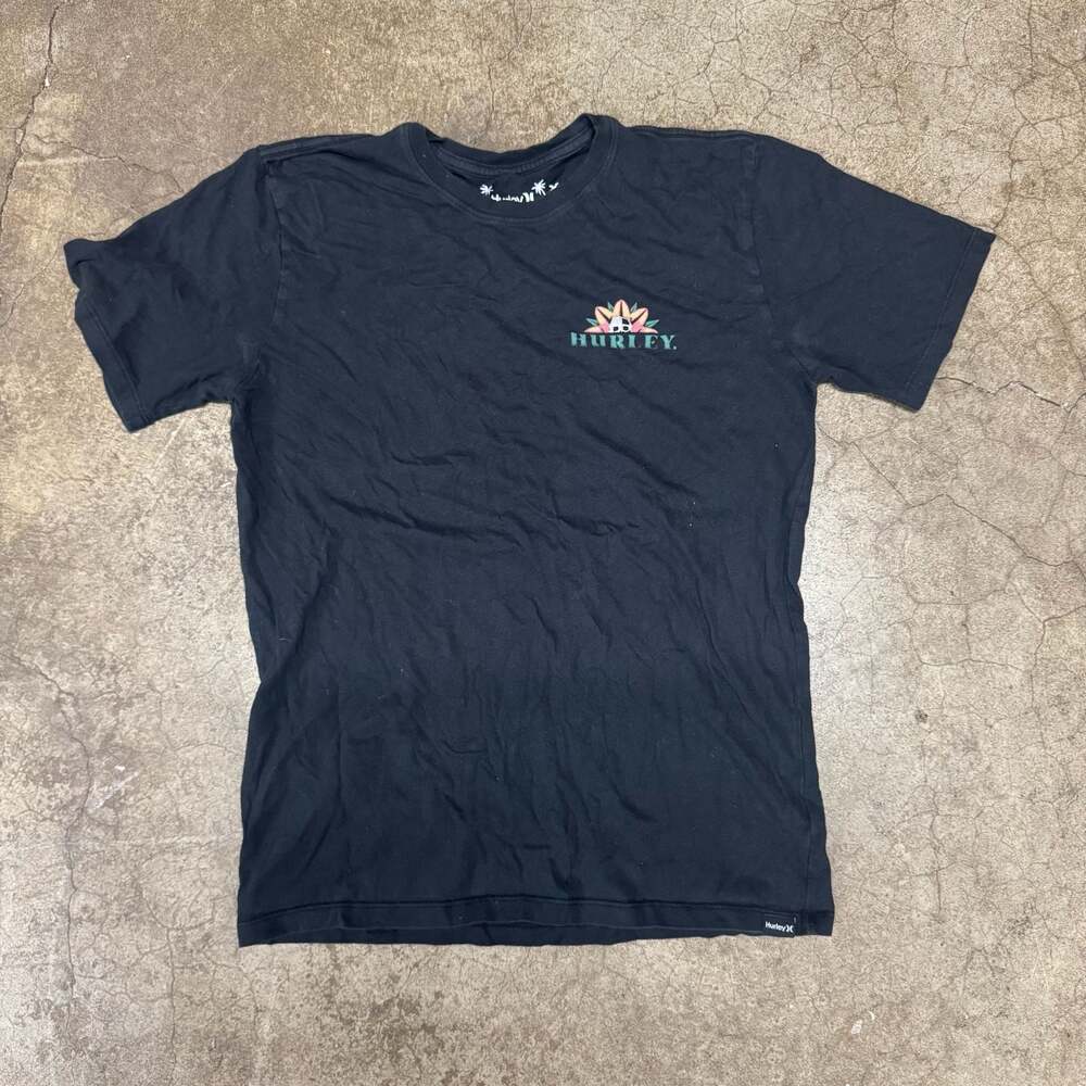 Hurley Good Times Dark Tropics Graphic Short Sleeve T-Shirt